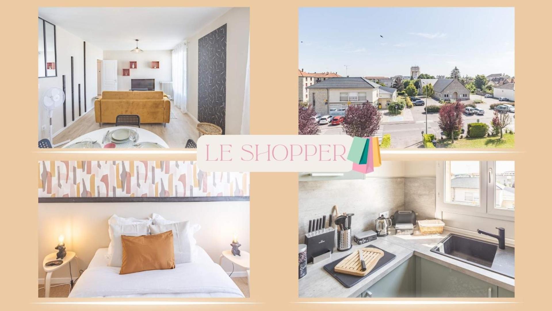 Le Shopper - Confortable Et Lumineux - Parking La Chapelle-Saint-Luc Ngoại thất bức ảnh