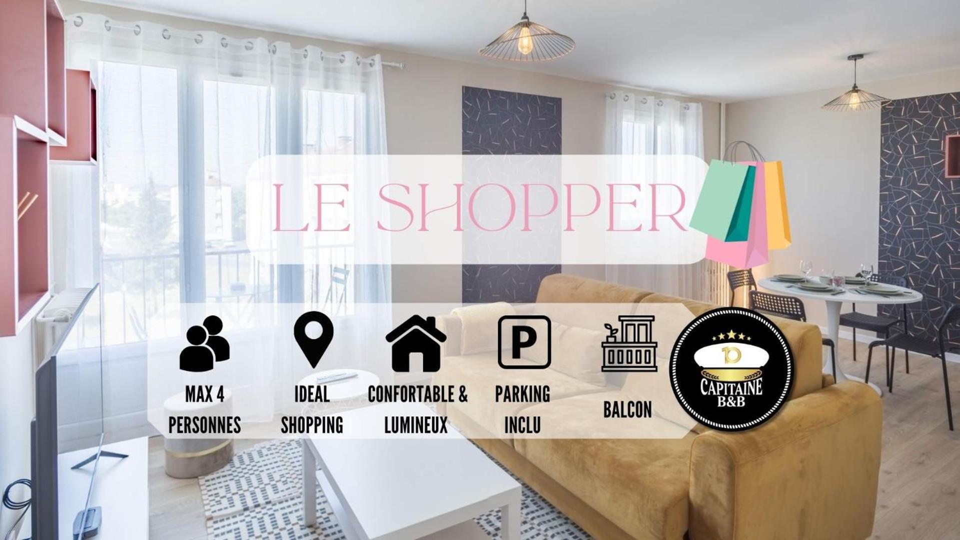 Le Shopper - Confortable Et Lumineux - Parking La Chapelle-Saint-Luc Ngoại thất bức ảnh
